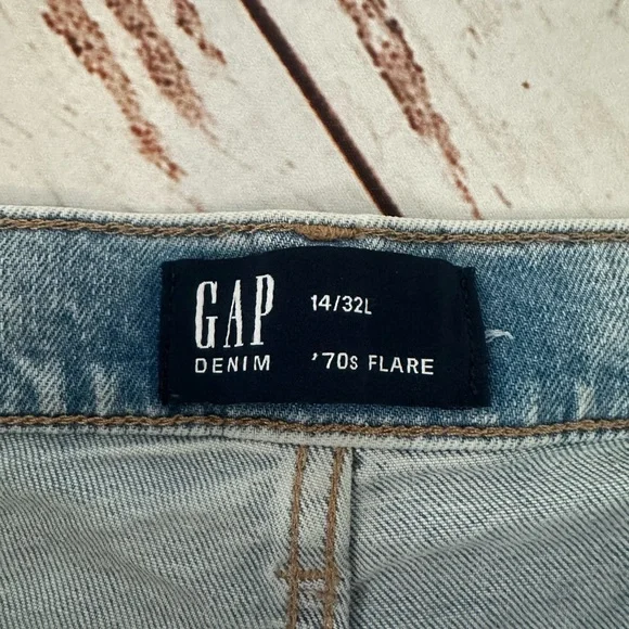 Gap 70’s flare 32 LONG - Picture 6 of 7